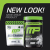MusclePharm Glutamine, Pure L-Glutamine Powder Supplement for Post Workout Muscle Recovery, Energy & Gut Health, 5g L Glutamine Powder per Serving, G