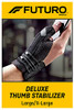 FUTURO Deluxe Thumb Stabilizer, Improves Stability, Moderate Stabilizing Support, Large/X-Large