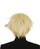 HH Building Cosplay Wig Men's Short Layered Halloween Costume Hair Wig (Blonde) 12 Inch / 30 cm
