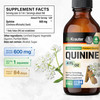 BIO KRAUTER Quinine for Leg Cramps Tincture - Cinchona Bark Extract - Vegan Quinine Liquid - Alcohol & Sugar Free Extract 2 Fl.Oz.
