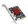 ELUTENG 4 Ports USB 3.1 PCIE Expansion Card (2 USB-A & 2 Type-C Ports) Superspeed PCI Express Expansion Card USB Card for Desktop PC Support Windows