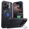 ESR for iPhone 16 Pro Case with Stash Stand, Camera Control, 23FT Military-Grade Shock-Absorbing Drop Protection, Compatible with MagSafe Accessories