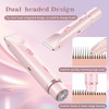 Women Bikini Trimmer, Dual-Head Hair Trimmer for Women,2-in-1 Bikini Shaver with Ceramic Blade Heads & Type-C Charging Port, Electric Razors for Wome