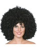 Smiffys Mega Huge Afro Wig (Black)