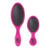 Wet Brush Detangling Hair Brush Set, Original Detangler & Mini Combo, Pink - Ultra-Soft IntelliFlex Bristles, Glide Through Tangles With Ease For All