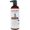 PURA D'OR 16 Oz ColorHarmony Purple Conditioner For Bleached, Blonde, Silver & Color Treated Hair - Keratin, Bamboo Fiber, No Sulfates, Select Natura