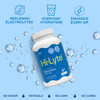 Hi-Lyte Unflavored Electrolyte Capsules - Hydration Support Supplement Tablets - Sodium, Potassium, Magnesium - 100 Servings