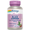 SOLARAY Black Cohosh Root Supplement for Women - Menopause Support, Vegan Capsules, Black Cohosh Herb, 545 mg per Serving, Phytoestrogen Properties,