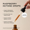 Apple Cider Vinegar Raspberry Ketone Weight Loss Drops, Keto Appetite Suppressant Fat Burner Diet Energy Supplement Metabolism Booster for Women and