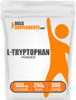 BulkSupplements.com L-Tryptophan Powder - Tryptophan Supplement, Amino Acid Supplement - Gluten Free, 500mg per Serving, 250g (8.8 oz) (Pack of 1)