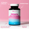 GOBIOTIX Prenatal Vitamins for Women - Multivitamins with Iron, Calcium, Vitamin D2, C, Zinc & Folic Acid for Pregnancy - Pre and Postpartum Essentia