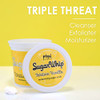 Primal Elements Sugar Scrub, Exfoliating Sugar Whip, Face and Body Cleanser, Moisturizer, Tahitian Vanilla, 10 oz Package