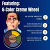 Graftobian Severe Trauma FX Bruise Makeup Wheel for Injury Special Effects, Cosplay, and Halloween - 6 Colors