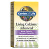 Garden of Life Living Calcium Advanced Bone Density Support Formula, 1,000mg Whole Food Plant Calcium Plus Vitamins D3, K1 and Magnesium for Absorpti