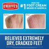 O'Keeffe's for Healthy Feet Foot Cream - 6.4 oz Jar (2 Pack) - Guaranteed Relief for Extremely Cracked, Dry Feet, Repairing Skincare, Instantly Boost