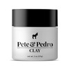 Pete & Pedro HAIR STYLING CLAY - Medium Hold, Matte Finish, Low Shine Styling Clay for Men, Ideal for Hairstyling Medium, Messy, Fine Thinning Hair S