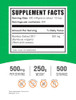 BulkSupplements.com Bamboo Extract Powder - Silica Supplements, Bamboo Powder - Herbal Supplement, Gluten Free, 500mg per Serving, 250g (8.8 oz) (Pac