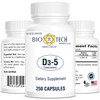 Bio-Tech Pharmacal Vitamin D3 (D3 5k IU, 250 Count)