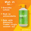Alaffia EveryDay Coconut Hydrating Body Lotion, Normal to Dry Skin, Moisturizing Support for Soft & Supple Skin, Purely Coconut, 32 Fl Oz