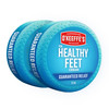 O'Keeffe's for Healthy Feet Foot Cream - 3.2 oz Jar (2 Pack) - Guaranteed Relief for Extremely Cracked, Dry Feet, Repairing Skincare, Instantly Boost