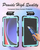 BASE MALL Case for Samsung Galaxy Tab S10 Plus/ S9 FE Plus/ S9 Plus 5G Tablet 12.4'', Shockproof Protective Cover with [Tempered Glass Screen Protect