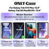 BASE MALL Case for Samsung Galaxy Tab S10 Plus/ S9 FE Plus/ S9 Plus 5G Tablet 12.4'', Shockproof Protective Cover with [Tempered Glass Screen Protect