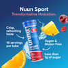 Nuun Sport Electrolyte Tablets with Magnesium, Calcium, Potassium, Chloride & Sodium, Gluten Free & Vegan, Fruit Punch, 4 Pack (40 Servings Total)