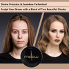 Mellow Cosmetics Brow Duo - Luminous Eyebrow Powder for Natural Looking, Voluminous Brows - Eyebrow Filler for Brows - Vegan Brow Definer - Taupe