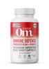 Om Mushroom Superfood Immune Defense Mushroom Capsules Superfood Supplement, 90 Count, 30 Days, Mushroom Blend, Reishi, Turkey Tail, Maitake, Agaricu