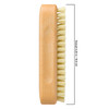 REDECKER Gardener's Nail Brush with Tampico Fiber Bristles and Oiled Beechwood Handle, 4-1/4-Inches -Wood Nail Brush for Cleaning Fingernails - Brush