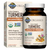 Garden of Life Organics Extra Strength Turmeric Inflammatory Response 60 Tablets-100mg Curcumin (95% Curcuminoids) Black Pepper, Probiotics, Organic
