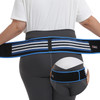 DIKEXI Sacroiliac SI Joint Hip Belt for Women Men-Alleviate Sciatica|Pelvic|Back|Lower Back Support, Pelvic Support Belt, Adjustable Lumbar Pain Reli