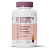 SmartyPants Women's Multivitamin Gummies: Omega 3 Fish Oil (EPA/DHA), Methylfolate, CoQ10, Vitamin D3, C, Vitamin B12, B6, A, K & Zinc, Inositol, Glu