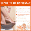 Natural Solution Pink Salt Body Soak with Lavender Oil  3 lbs of Organic soak Designed for Joint and Muscle Relief, Promoting Relaxation and Soothin