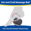 Dr. Scholl's PLANTAR FASCIITIS Massage Ball, Hot & Cold Therapy