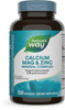 Nature's Way Calcium Magnesium & Zinc Mineral Complex, Supports Bone Health & Muscle Function*, Immune Support*, 250 Capsules (Packaging May Vary)