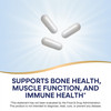 Nature's Way Calcium Magnesium & Zinc Mineral Complex, Supports Bone Health & Muscle Function*, Immune Support*, 250 Capsules (Packaging May Vary)