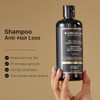 Kerargan - Anti-Hair Loss Shampoo with Castor Oil - Strengthens & Promotes Growth - Dry & Brittle Hair - Enriched with Keratin, Argan Oil, Aloe Vera