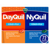 Vicks DayQuil & NyQuil Co-Pack, Cold & Flu Medicine, Powerful Multi-Symptom Daytime & Nighttime Relief for Headache, Fever, Sore Throat, Minor Aches