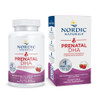 Nordic Naturals Prenatal DHA, Strawberry - 90 Soft Gels - 830 mg Omega-3 + 400 IU Vitamin D3 - Non-GMO - 45 Servings