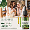 HERBAMAMA Motherwort Tincture - Vegan Motherwort Herb Extract Calm Drops for Women's Support - Non-GMO, Alcohol & Sugar-Free Liquid Relaxation Supple