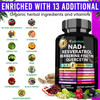 Adndale Liposomal NAD Supplement. Longevity Formula NMN Supplement Alternative. 90CT Advanced NAD+ Resveratrol