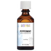 Aura Cacia Peppermint Essential Oil, 2-Ounce, Cools Skin, Fresh Minty Aroma, No Synthetic Fragrances, Color or Preservatives