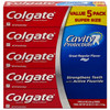 Colgate Cavity Protection Regular Flavor Fluoride Toothpaste 8 Ounce Tube 5 Tubes