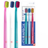 Curaprox CS 5460 Ultra-Soft Toothbrush  for Sensitive Teeth & Gums | Gentle Plaque Removal | 3-Pack |Random Colour
