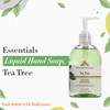 Clearly Natural Essentials Glycerin Liquid Hand Soap, Tea Tree, 3-Fluid Ounce, Pack of 3