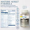 Solaray Once Daily Adult 50+ Complete Multivitamin for Women & Men, Essential Vitamins & Chelated Minerals for Healthy Energy, Heart, Brain & Immune