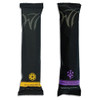 White Towel Services 8" x 8" inch Moist Cotton Towel Individually Wrapped - Lemon and Lavender (Case of 100)