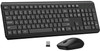Wireless Keyboard and Mouse Combo, Full Size Silent Ergonomic Keyboard and Mouse, Long Battery Life, Optical Mouse, 2.4G Lag-Free Cordless Mice Keybo