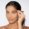 Tweezerman Stainless Steel Slant Tweezer - Eyebrow Tweezers for Women and Men (Signature Red)